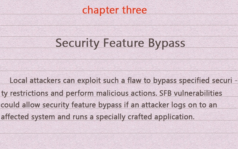 security feature bypass