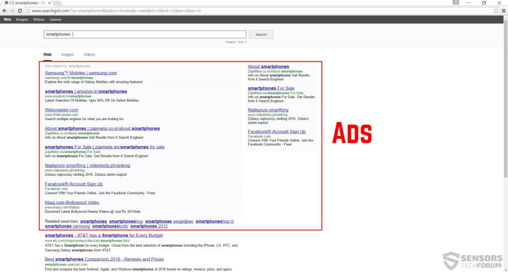 searchgol-com-ads-searches-sensorstechforum