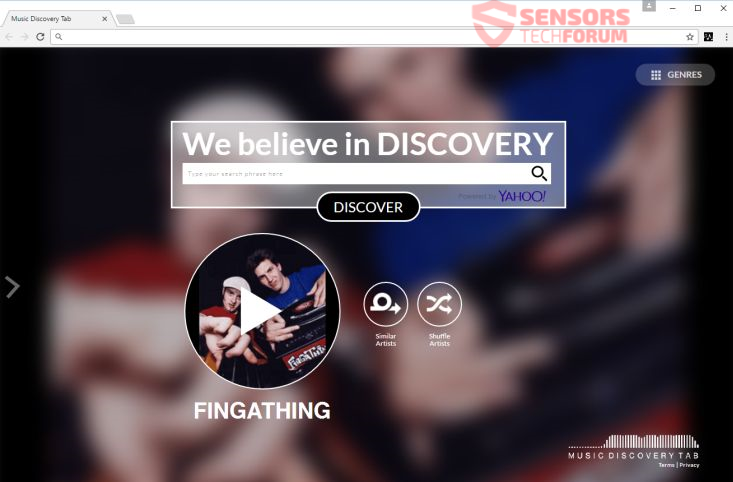 stf-musicdiscoverytab-com-Musik-Discovery-tab-Browser-Hijacker-Redirect-Fingathing