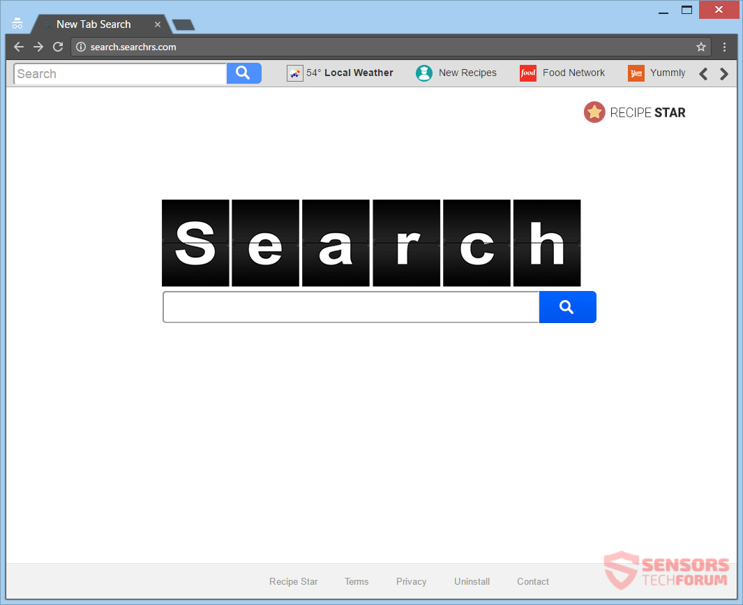 stf-search-searchrs-com-rs-saferbrowser-safer-browser-hijacker-redirect-recipe-star-main-site-page