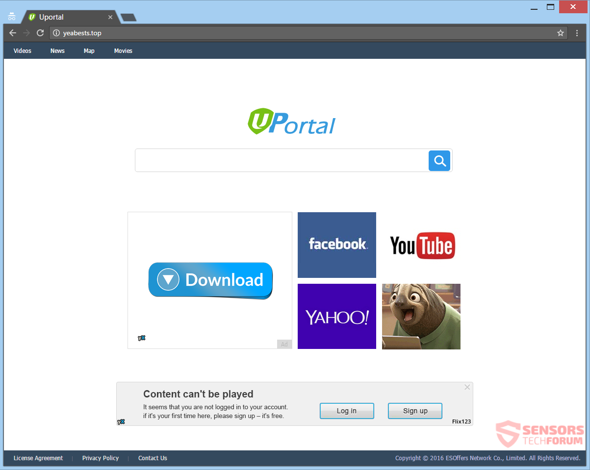 stf-yeabests-top-yea-bests-uportal-u-portal-browser-hijacker-redirect-esoffers-network-main-site-page