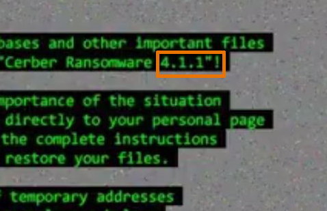 Ransomware cerber How to