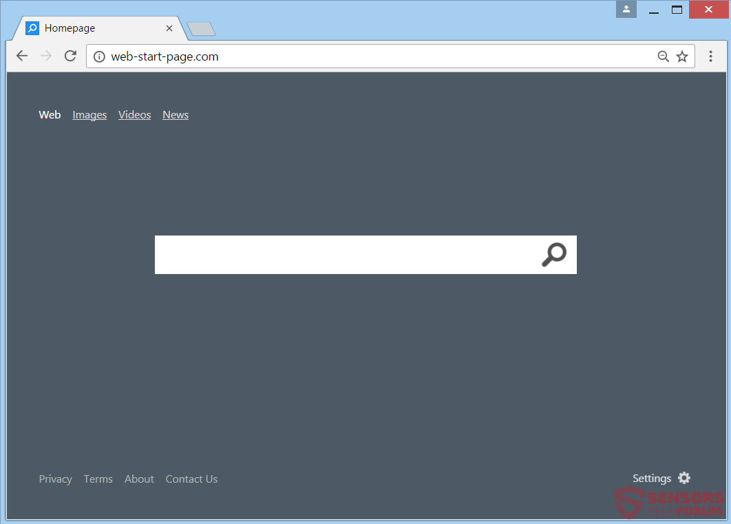stf-web-start-page-com-browser-hijacker-redirect-main-site-page