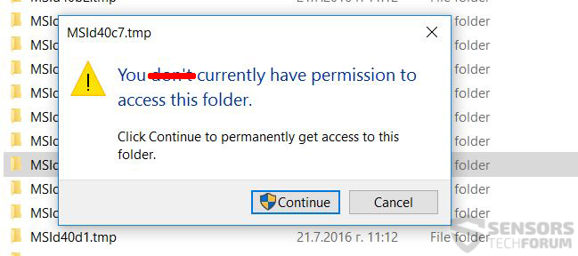 bestandstypen verwijderen die niet kunnen worden verwijderd tijdens Windows 7