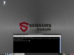imagen de pantalla del servidor Debian Linux