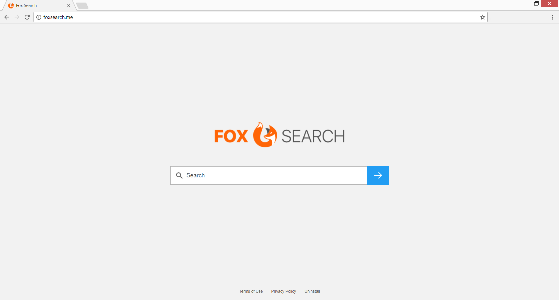 Guia de remoção do STF da página de redirecionamento foxsearch.me