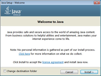 latest java update for mac windows 7