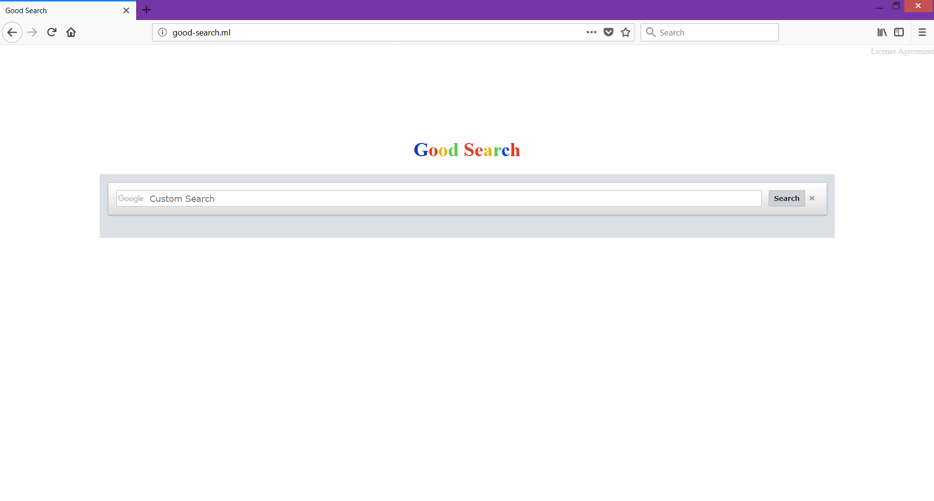 Good-search.ml browser hijacker