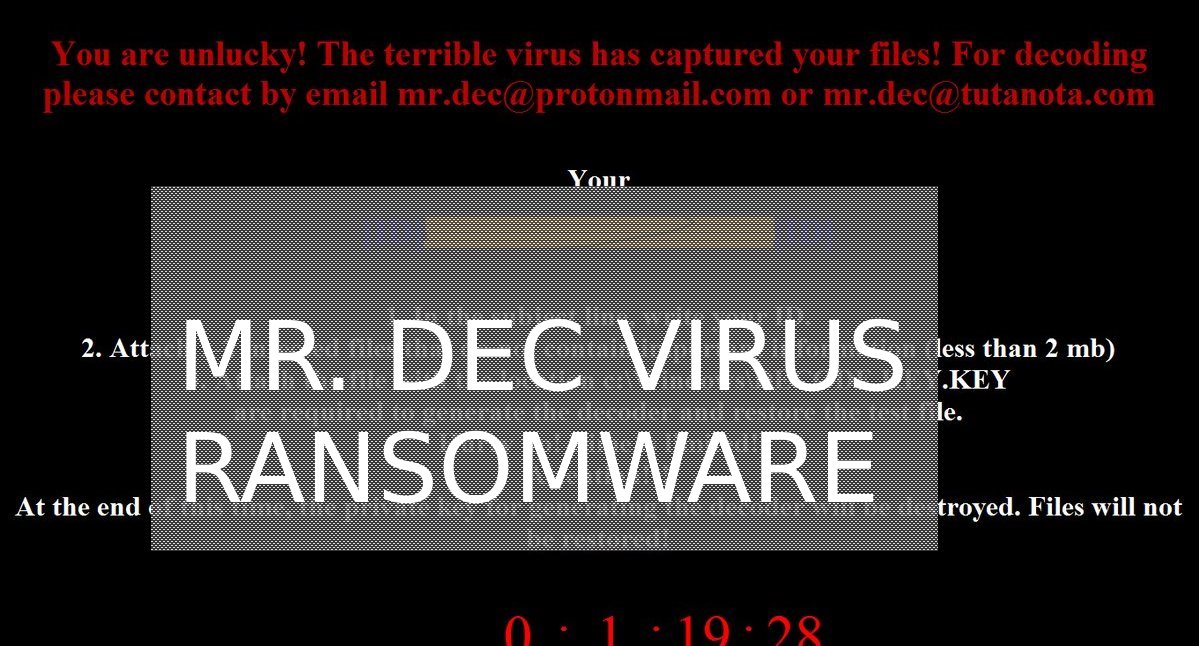 Mr. Dec virus image