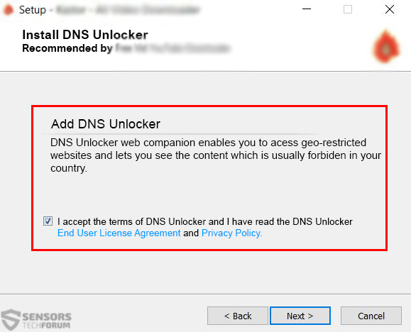 DNS-Unlocker-gebundeld-sensorstechforum-install-prompt-how-to-remove-virus update 2018
