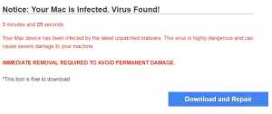 “Your Mac is Infected. Virus Found!” Scam – How to Remove It