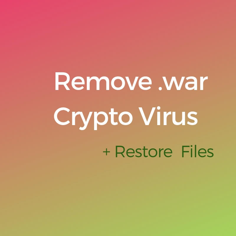 remove war files virus dharma ransomware restore data sensorstechforum guide