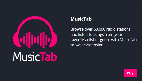 remove musictab newtab browser extension sensorstechforum removal guide