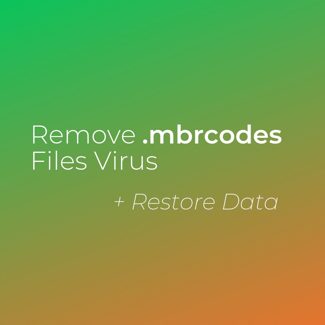 remove mbrcodes files virus xorist ransomware sensorstechforum guide