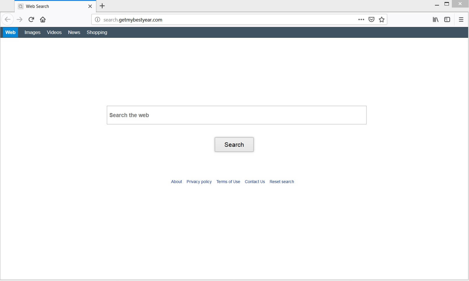Search.getmybestyear.com browser hijacker hoax search engine sensorstechforum guide
