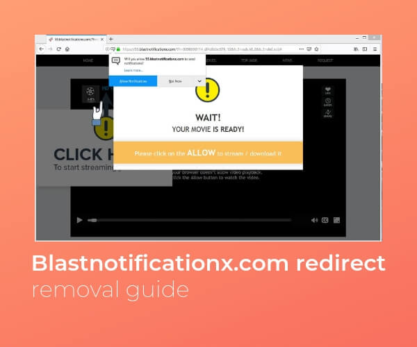 remove Blastnotificationx com browser redirect sensorstechforum