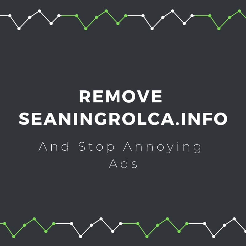 remove seaningrolca info redirect sensorstechforum