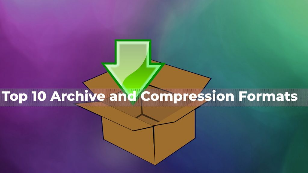 Top 10 Archive and Compression Formats image