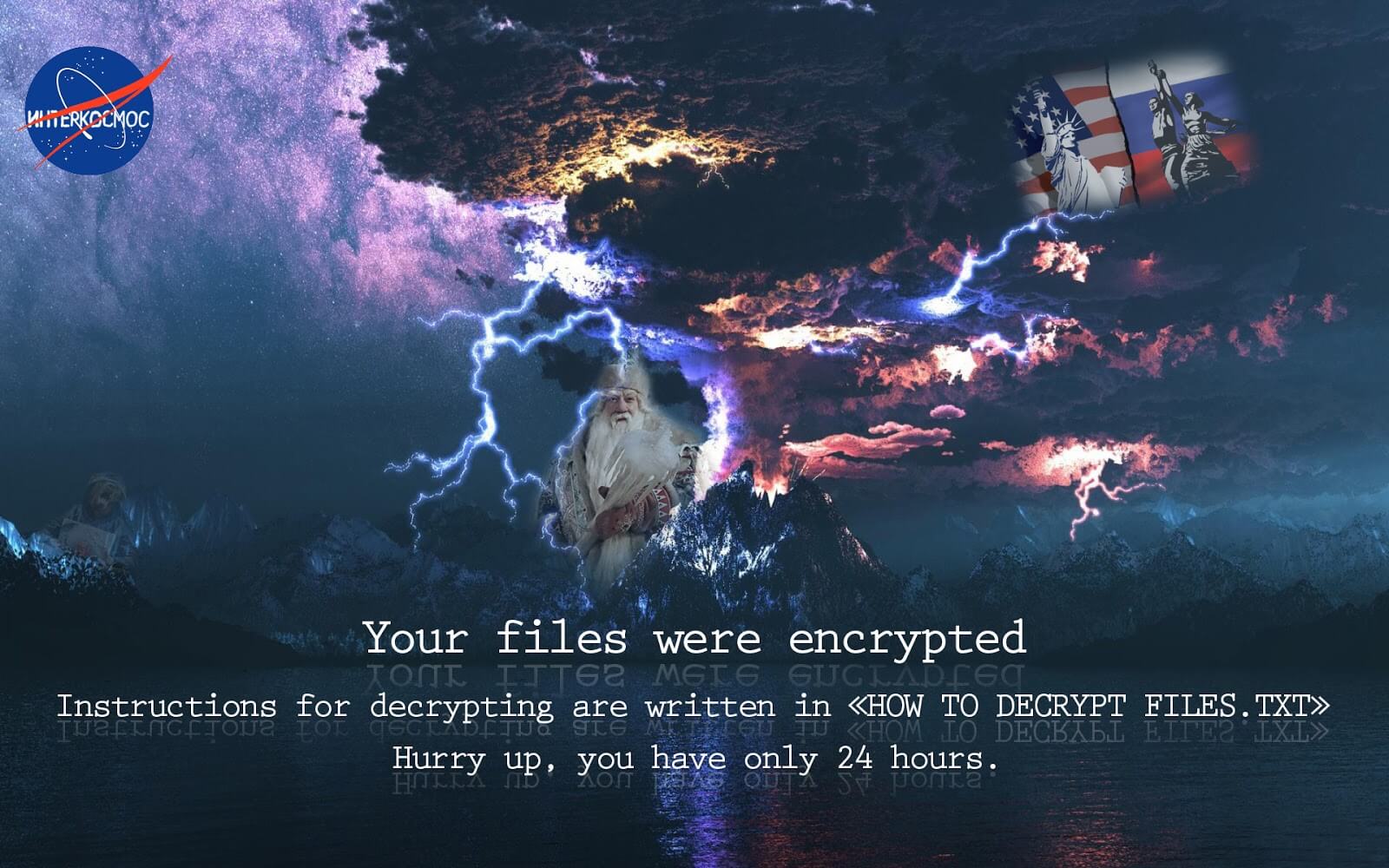 Marozka ransomware virus desktop