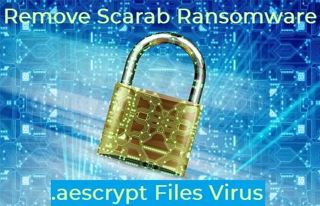 aescrypt files virus remove