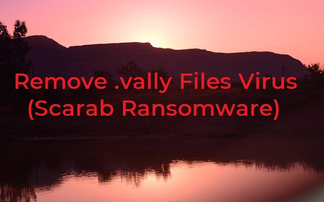 vally india virus scarab ransomware