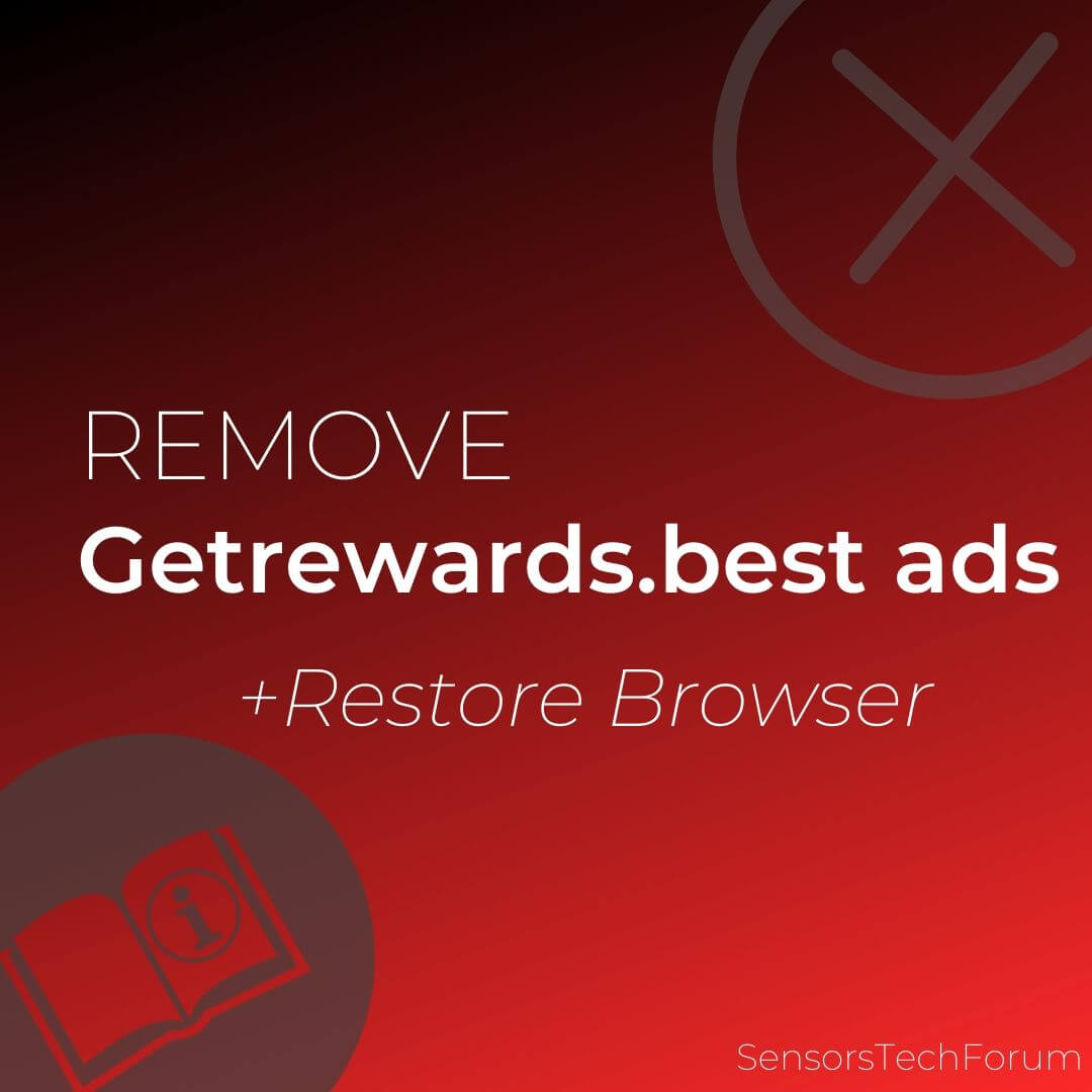 remove Getrewards.best ads sensorstechforum