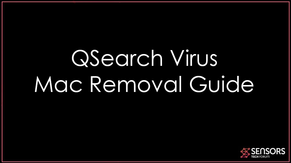 hoe u zich kunt ontdoen van qsearch op mac