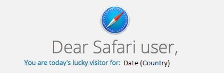 remove dear safari user scam on mac