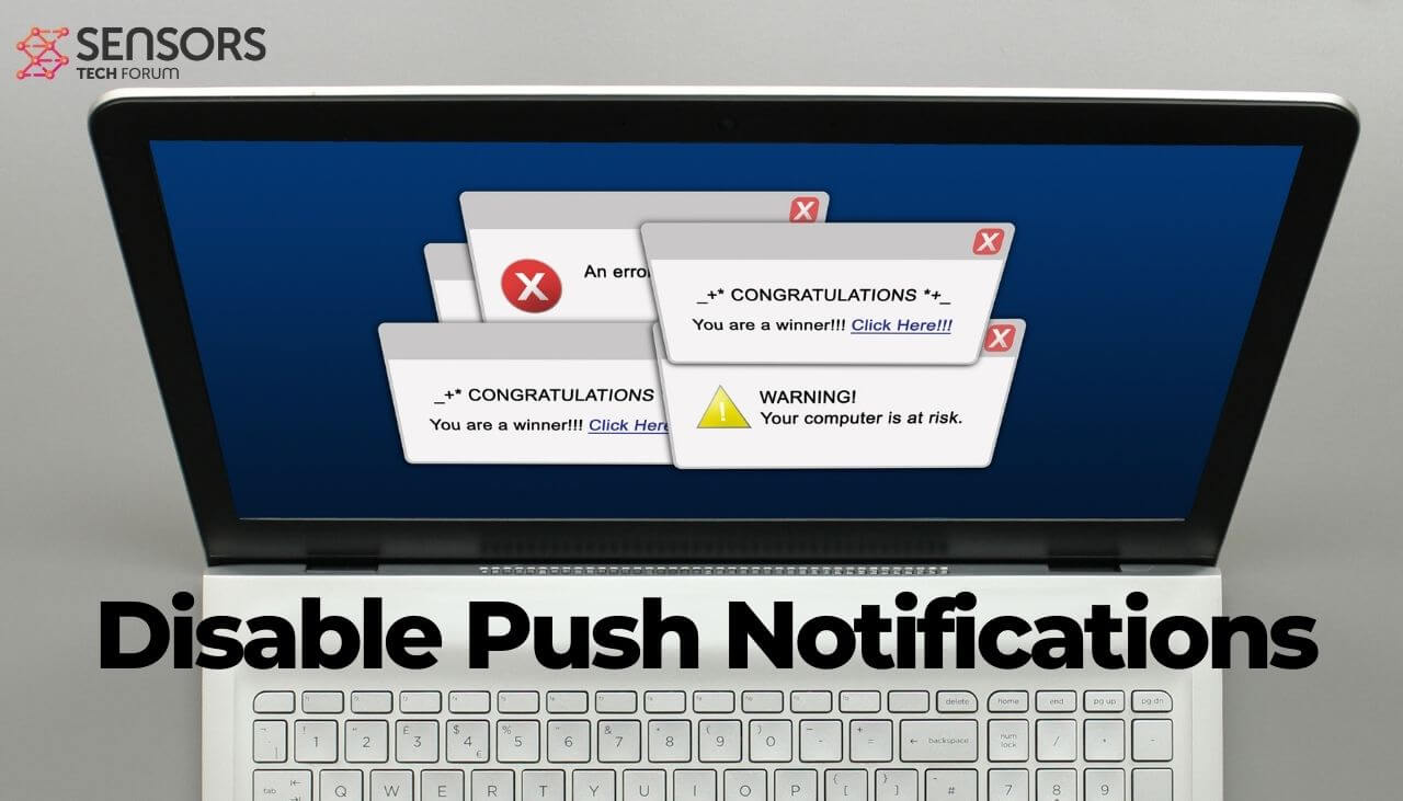 deaktivere push notifikationer
