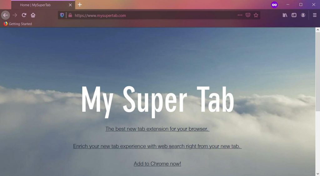 mysupertab new tab browser virus how to remove it