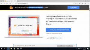 cryptotab browser homepage