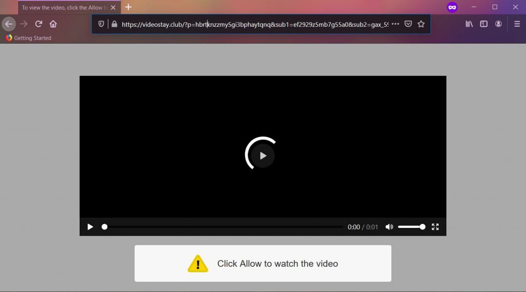 remove Videostay.club redirects from browser