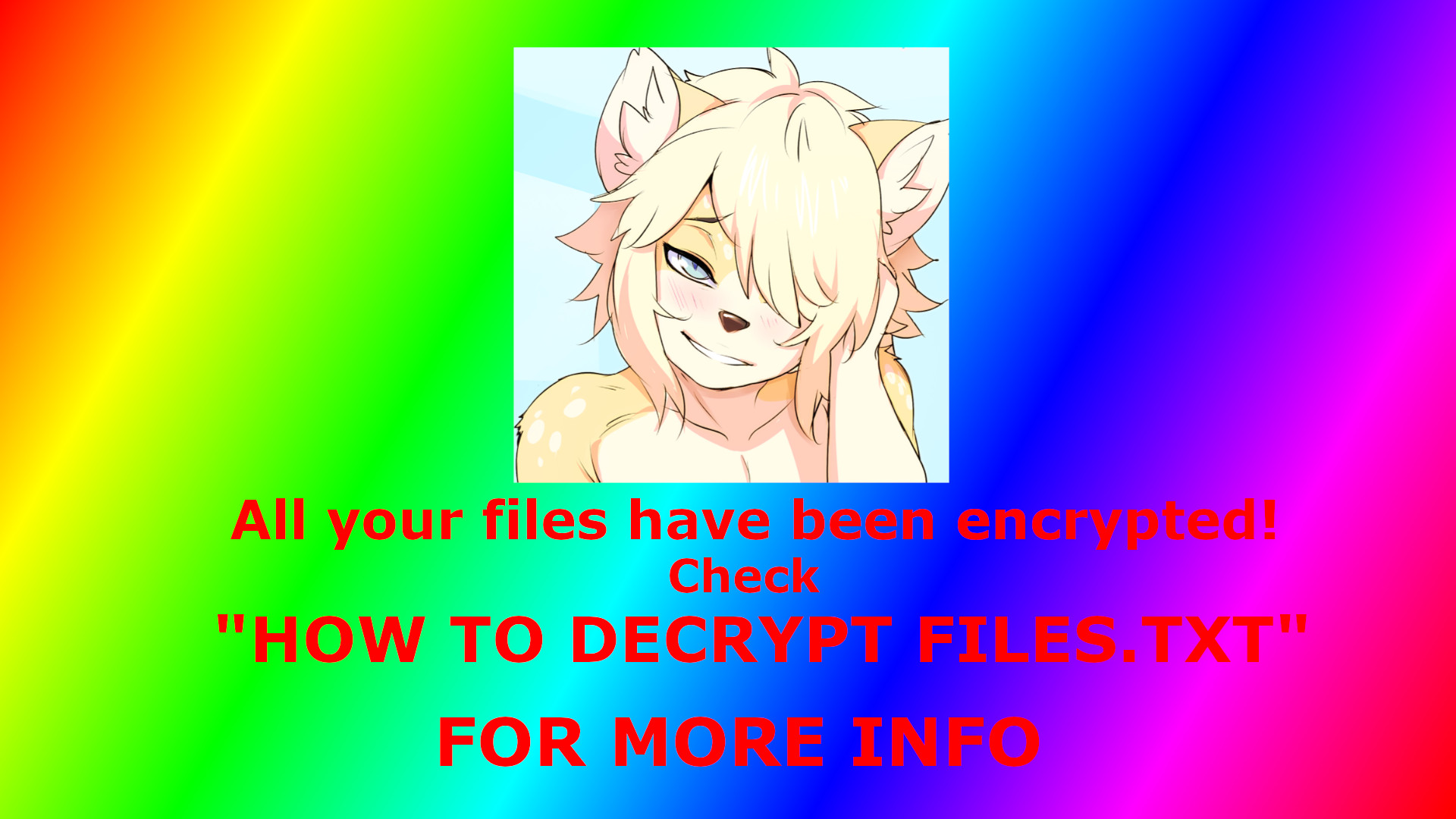 fappy ransomware lockscreen image