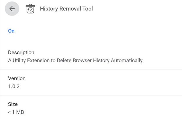 History Removal Tool Redirect Virus