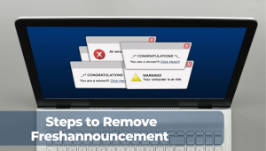 Steps to Remove Freshannouncement