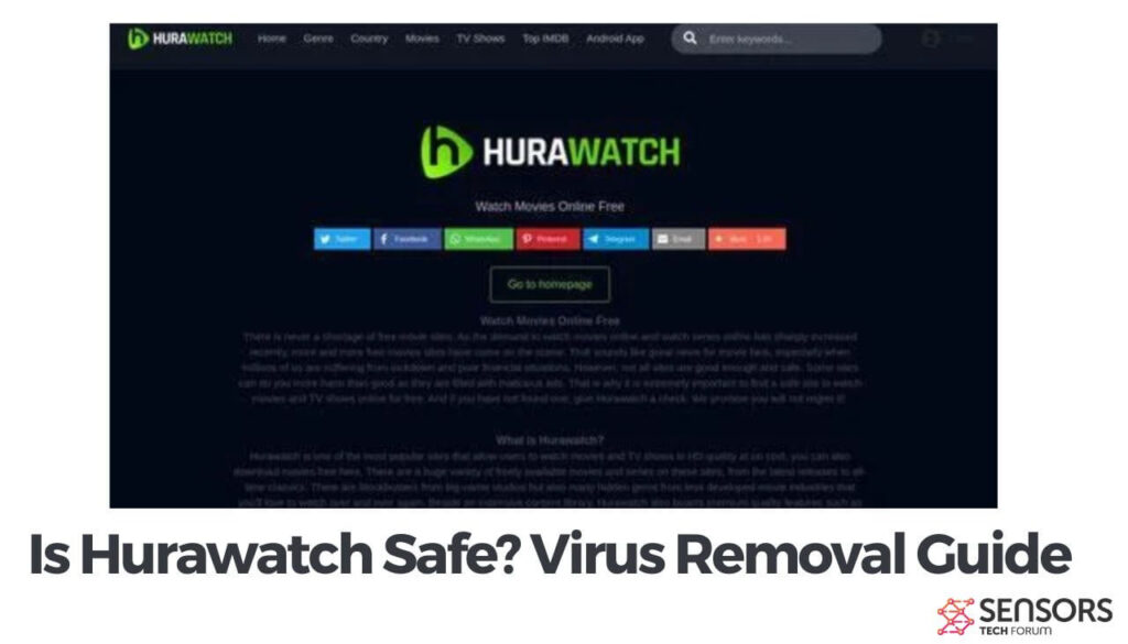 Is Hurawatch Safe? Virus Removal Guide