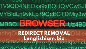 remove Lenglishiam.biz redirect ads sensorstechforum guide
