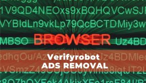 remove Verifyrobot Ads