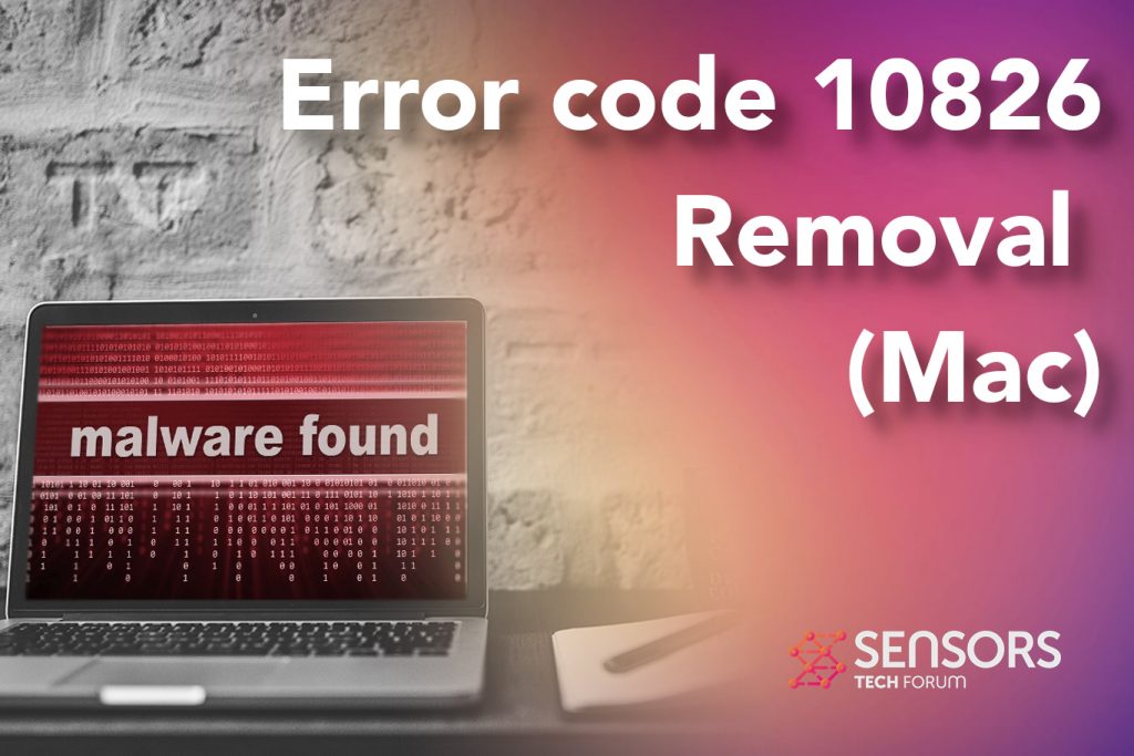 Error code 10826 Mac
