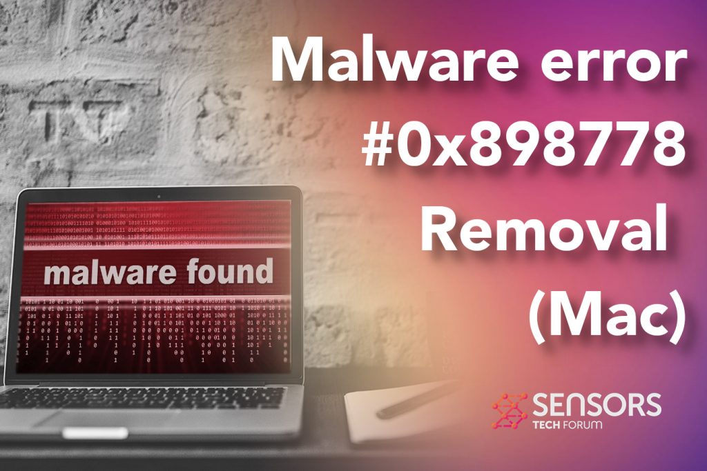 Malware error #0x898778
