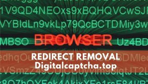 remove Digitalcaptcha.top redirect ads sensorstechforum guide