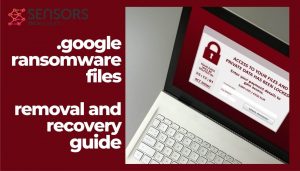 .google ransomware virus removal and recovery guide