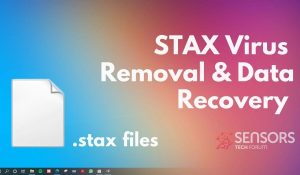 stax virus remove ransomware sensorstechforum