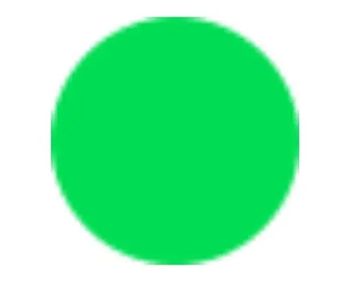 ícone de ponto verde iphone o que significa