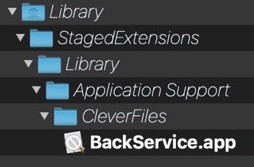 backservice mac remove