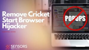 remove cricket start browser hijacker-sensorstechforum