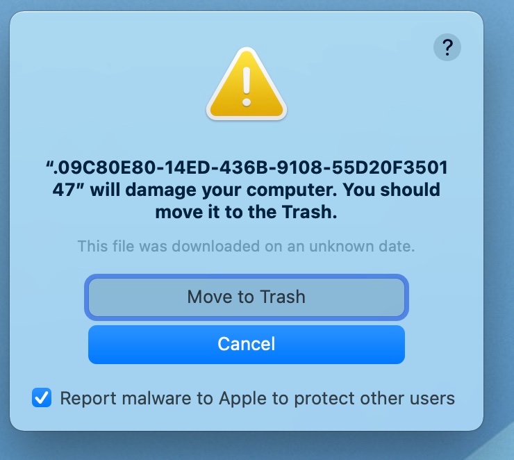 Will Damage Your Computer Virus Pop-up Mac