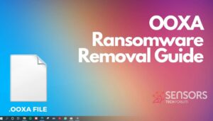OOXA Ransomware Removal Guide - sensorstechforum-com