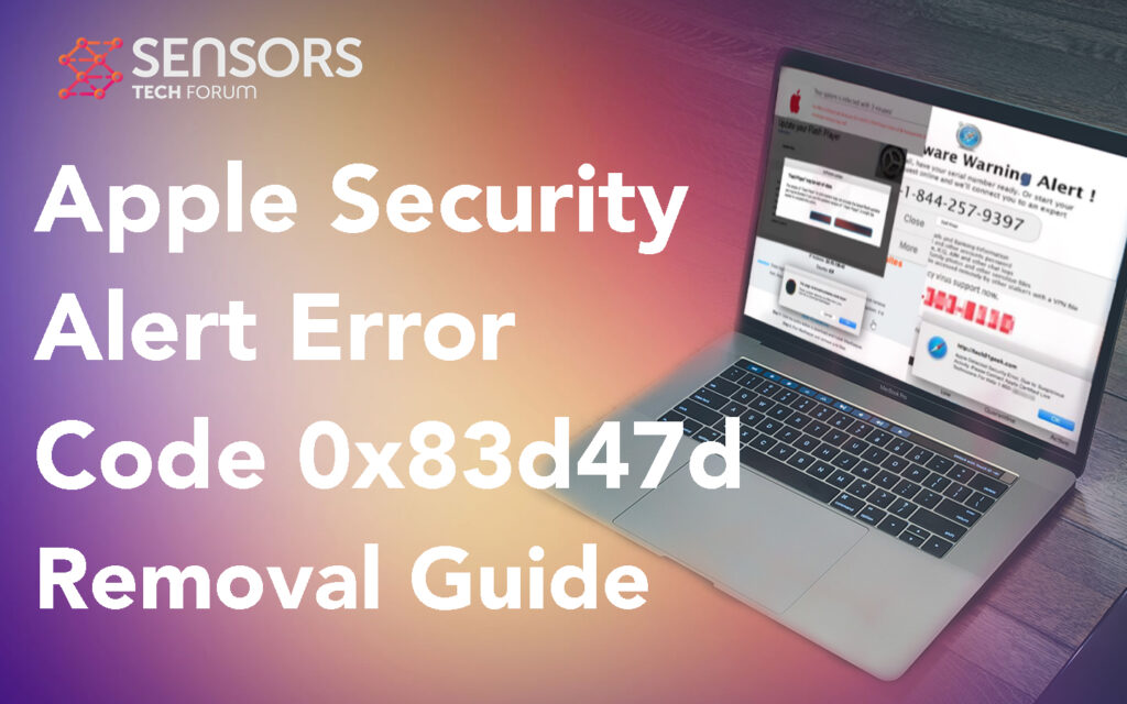 Apple Security Alert Error Code 0x83d47d