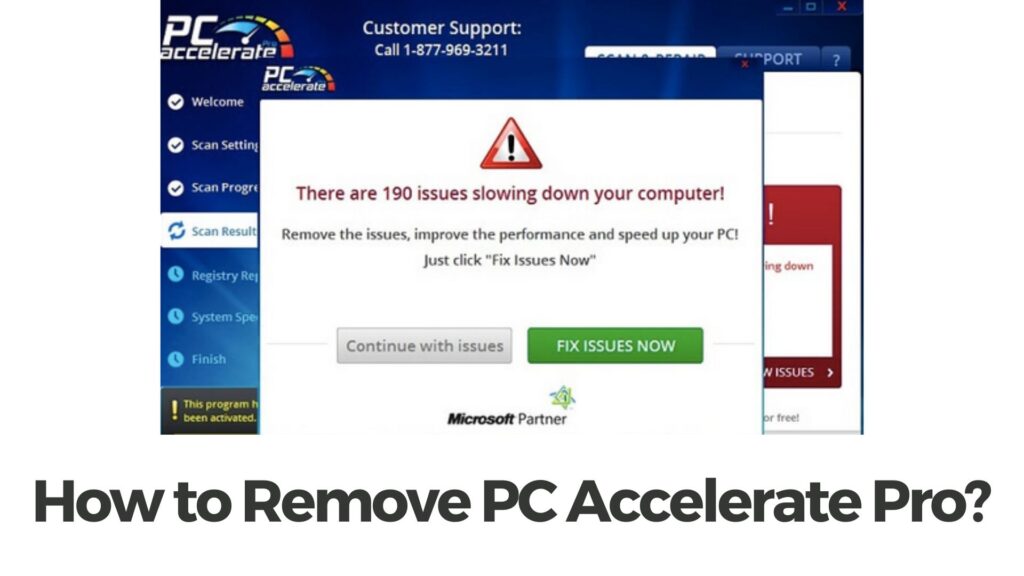 Supprimer le virus PC Accelerate Pro